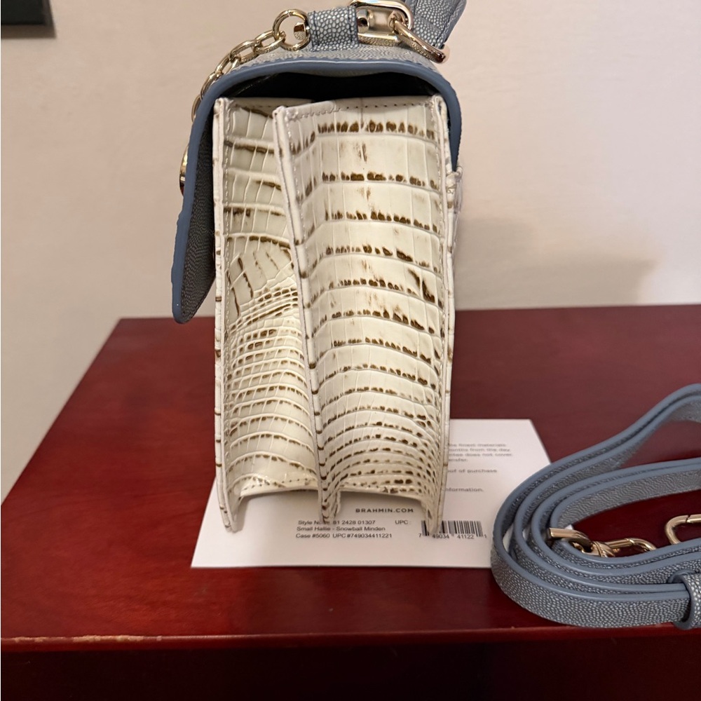 Brahmin Snow Linden Small Hallie - Picture 4 of 9